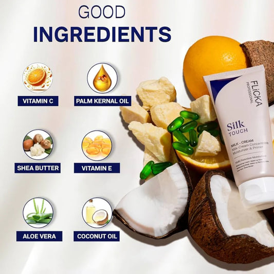 Flicka Silk Touch 3 in 1 Moisturizer and Primer for Face