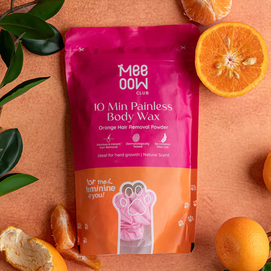 MEOW BODY HAIR REMOVAL WAX POWDER
