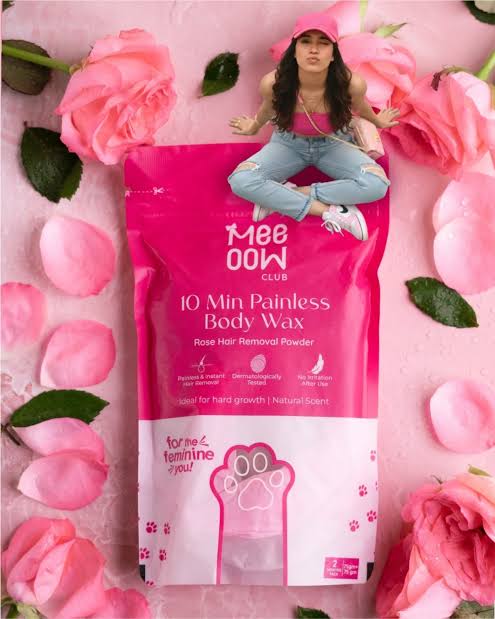 MEOW BODY HAIR REMOVAL WAX POWDER