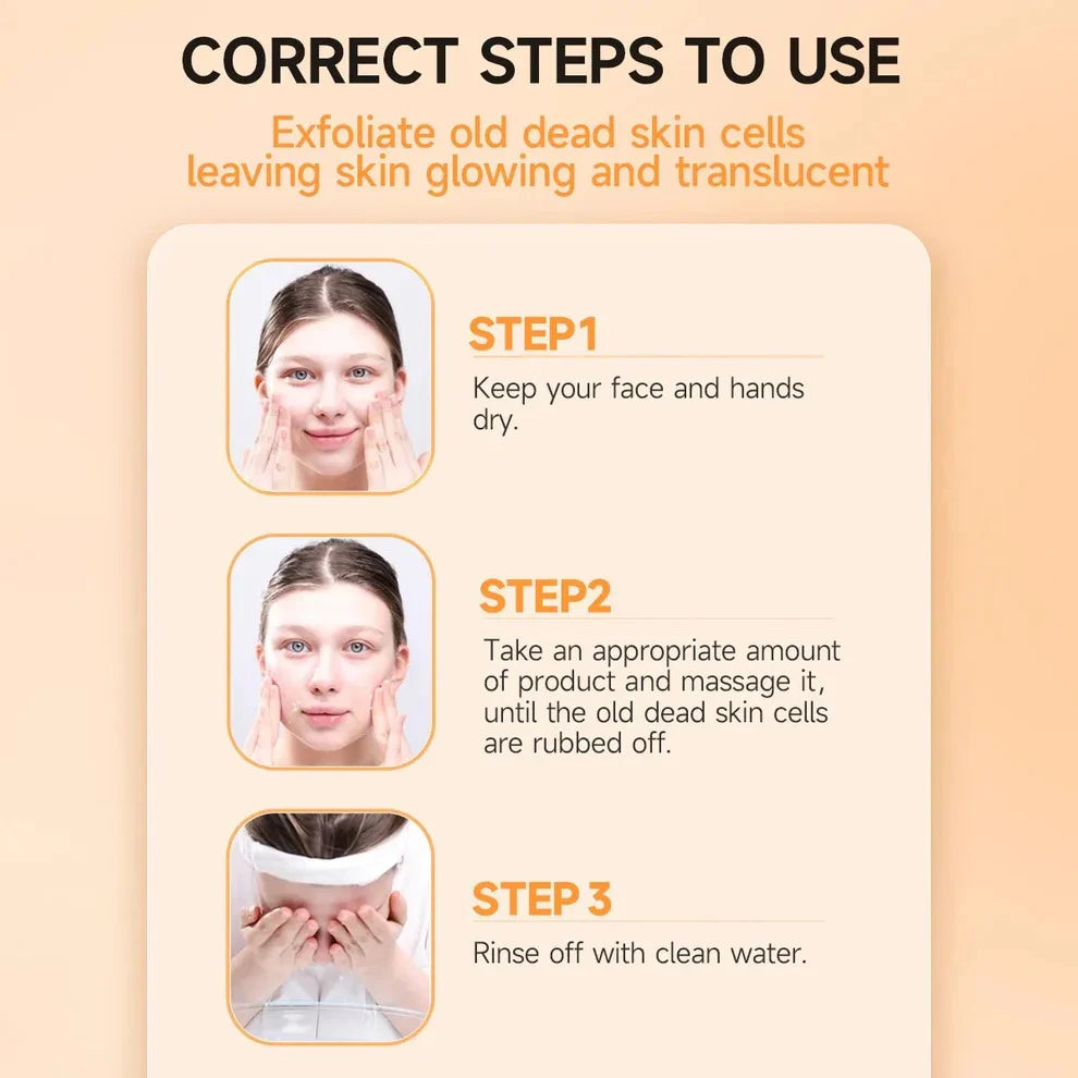 Orange Exfoliating Gel –Buy 1 Get 1 Free